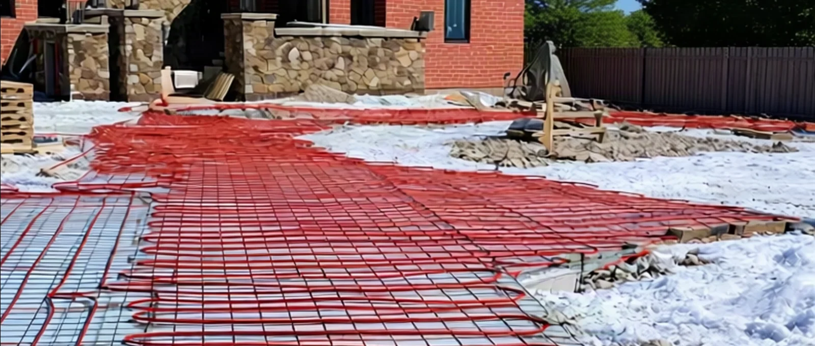 Manchester Heated Driveway Installation — Heated Driveway - Free Estimates in Manchester