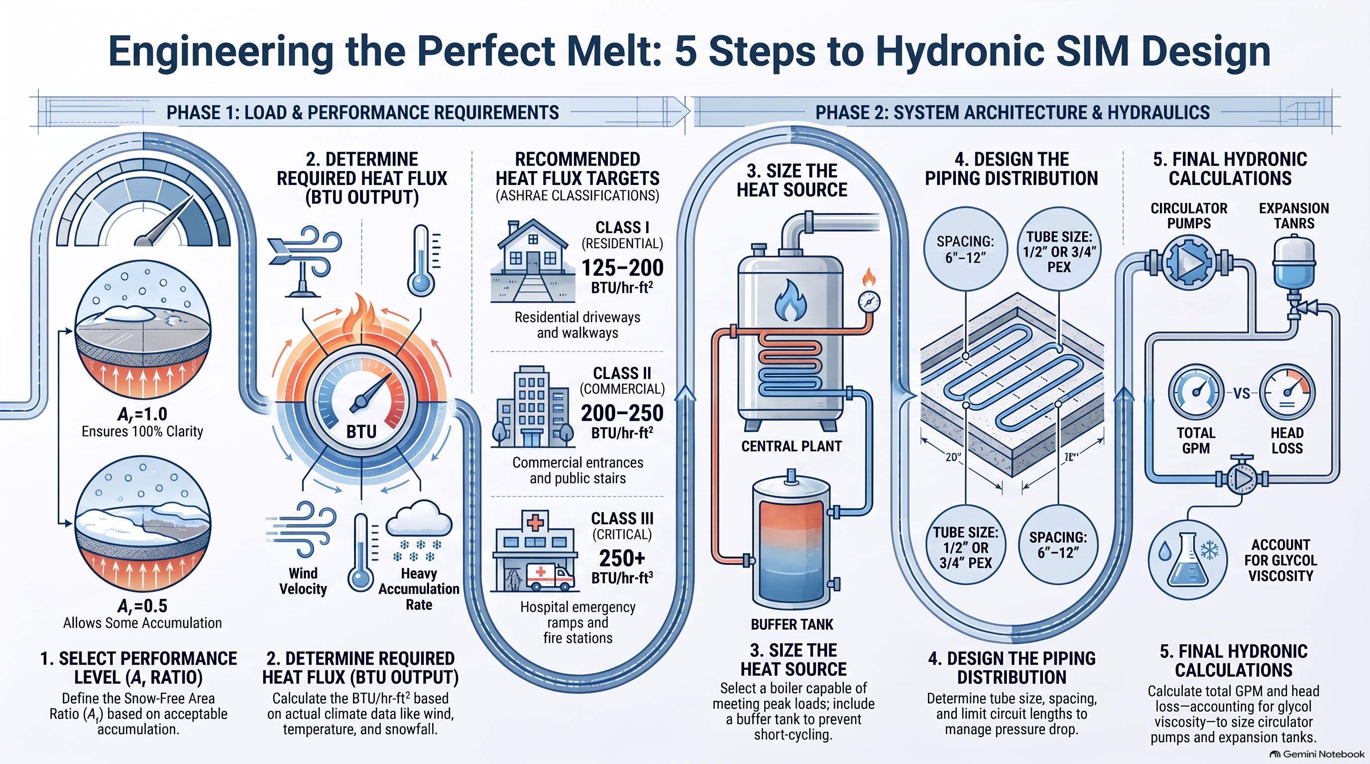 Hydronic Snow Melt Design Guide